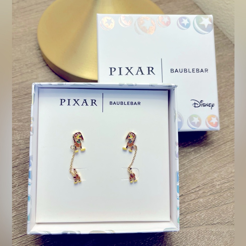 Bauble Bar Slinky Dog Pixar Disney Earrings